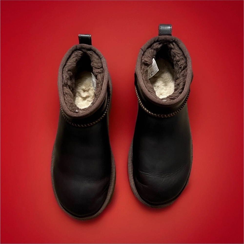 UGG Black and Brown Kids Boots